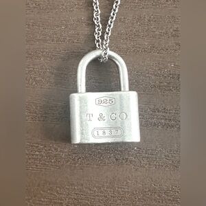 Vintage Tiffany & Co. Lock Necklace